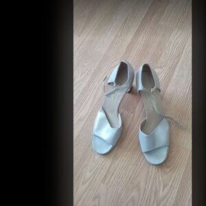 Salvatore Ferragamo Open Toe Strap Heels Sz 10.5